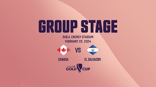 Canada vs El Salvador | 2024 Concacaf W Gold Cup