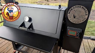 Lone Star Grillz 20x42 Pellet Smoker First Looks / Demo / Review