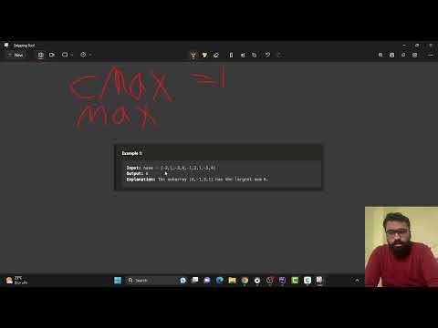 How to Solve LeetCode's Maximum Sum Subarray Problem