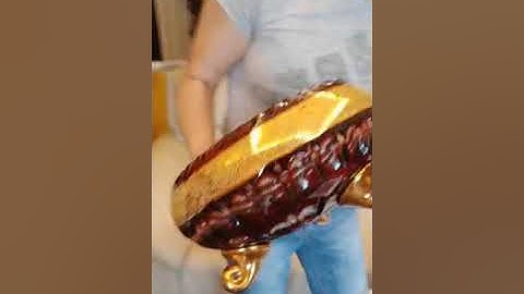 Unboxing Tuyệt phẩm Pha Lê mạ vàng cao cấp của Tiệp Khắc - Shop VÂN BOHEMIA