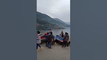 Nepal ko Phewa Tal   beautiful Place in Pokhara Nepal 4k hd top temple #fewa tal #shorts #tiktok