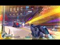 Almost team kill with tactical visor - Overwatch 2