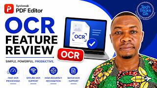 Systweak PDF Editor OCR Review