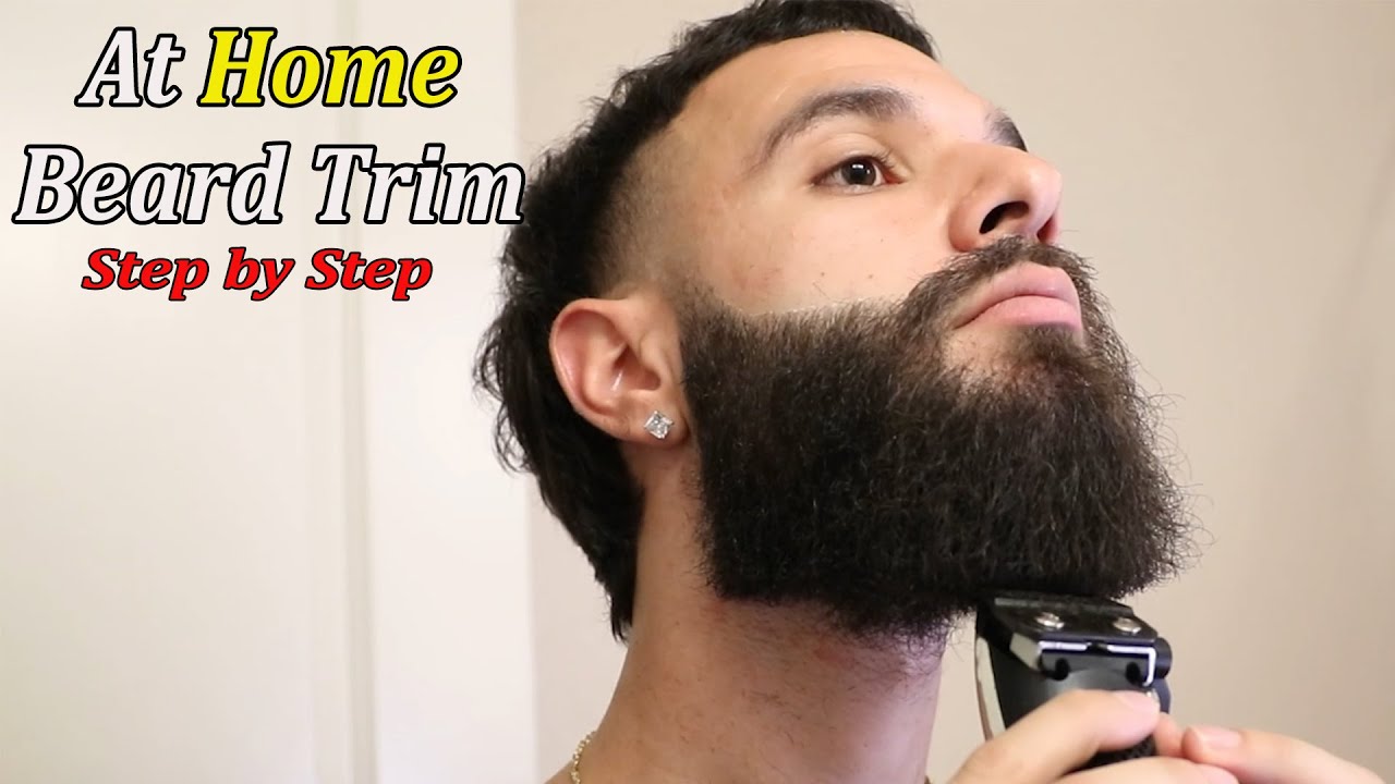 to Trim Your Beard At Home - Step Step - Raw - YouTube