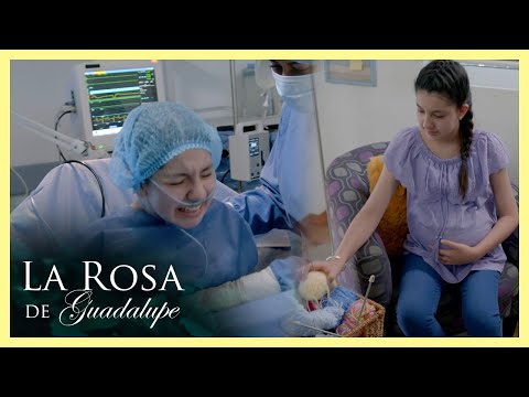 Daniela tiene 14 años y la obligan a deshacerse de su bebé | La rosa de Guadalupe 1/4 | Zapatitos...