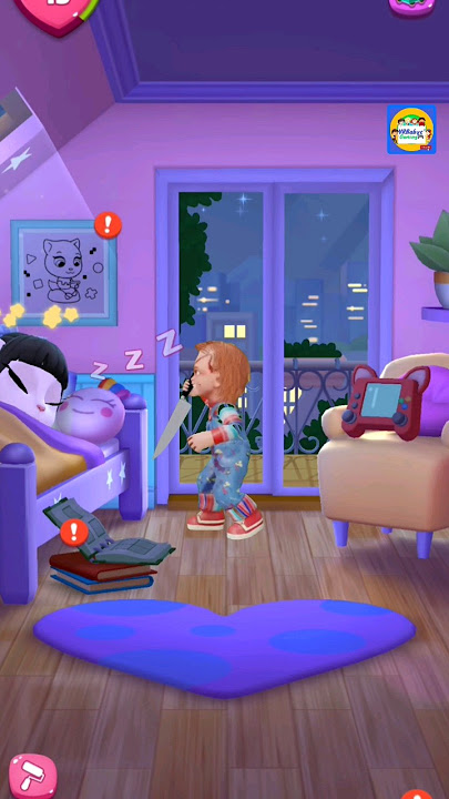 my talking Angela wake up| pov: when someone interrupts your sleep😂#shorts #wakeup #mytalkingangela2