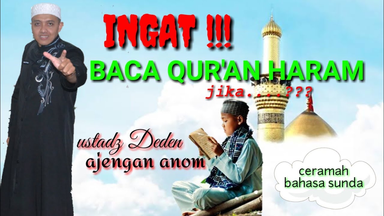 Ceramah Santri Bahasa Sunda Singkat