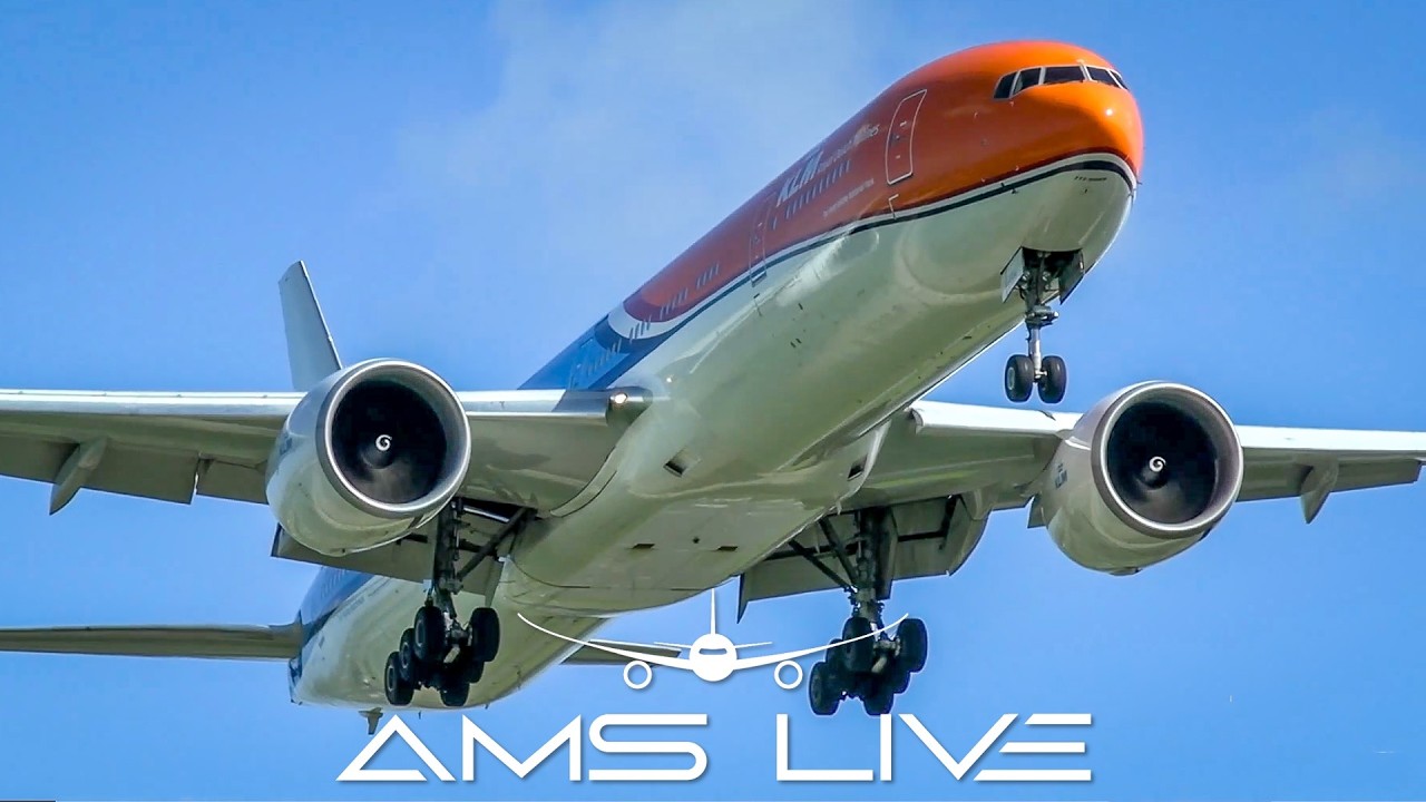 AMS Live, para hacer planespotting (más o menos) en Ámsterdam a través de YouTube