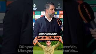 Kalbim Gazzede, Ukraynada, Doğu Türkistanda Arda Turandan Anlamlı Konuşma