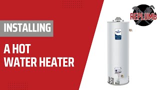 installing a hot water heater