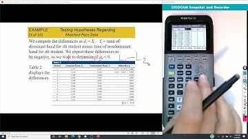 Elementary Statistical Methods - 11.2 Inference about Two Means, Dependent Samples