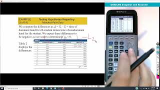 Elementary Statistical Methods - 11.2 Inference About Two Means, Dependent Samples