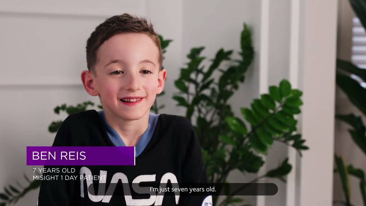 CooperVision MiSight 1 day - Patient Story - Reis Family