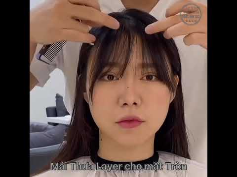 Video Mái Thưa Layer Cho Mặt Tròn 2 - youtube