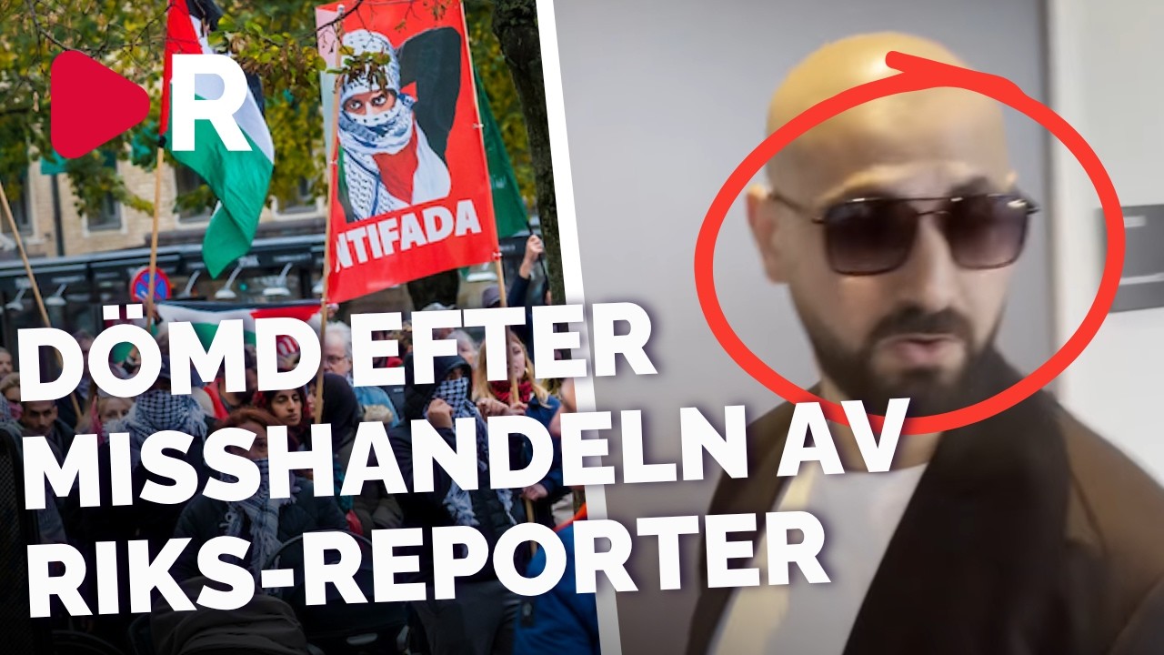 Misshandlade Riks reporter – nu döms Palestinaaktivisten