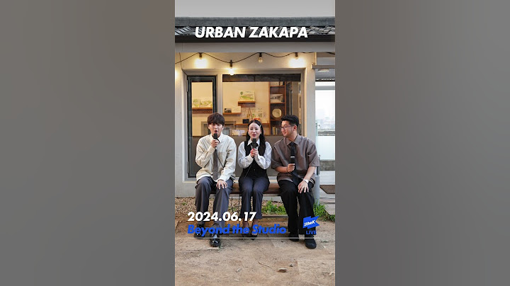 어반자카파가 원더케이 야외녹음실에! | 어반자카파 | URBANZAKAPA | Beyond the Studio [1theK Preview] #shorts