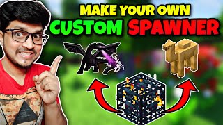 How To Make Custom Spawner in Minecraft | Get Mineable Spawners In Minecraft Using SilkSpawners
