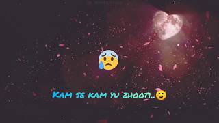 Tumse Na Milte Toh Achha Tha | Shayari ke Alfaz | New whatsapp video status 2020 #tiktok #emotional