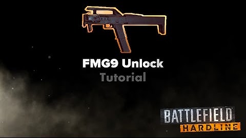 FMG9! Mechanic Syndicate | How to Unlock - Battlefield Hardline