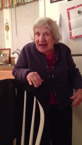Mema Reciting an Italian Poem.