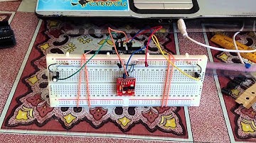 DIY Wireless Mouse Using Accelerometer & RF Transceiver | Demo