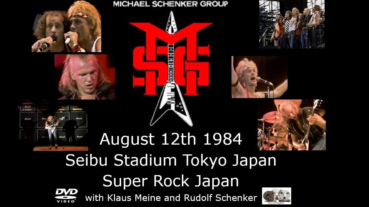 Michael Schenker Group Live August 12, 1984 