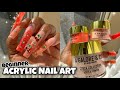 BEST ACRYLIC EVER?? | SHOP AGALORE &amp; CO ACRYLIC REVIEW | Practicing my Acrylic Overlay Application