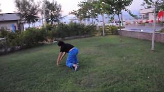 DOUBLE BACK flip ATTEMPT