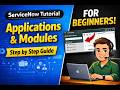 ServiceNow Application & Modules Explained | Complete Tutorial for Beginners | Servicenow ITSM - 9