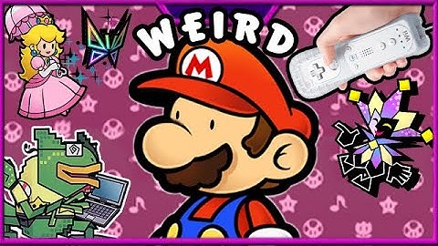 Super Paper Mario is... Weird