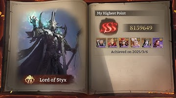 Immortal Codex | Styx boss SSS | Watcher of Realms