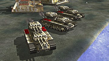 Artillery Karkadahn vs 2 Flame China Mod - REBORN LAST STAND v5 05 C&C Generals Zero Hour