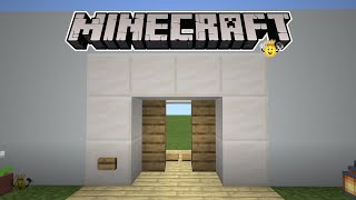 ⭐Como Fazer Porta🚪Automática Simples no Minecraft❕