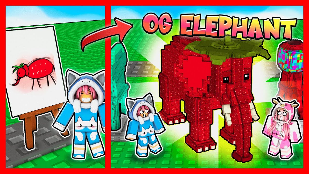 SEMUA YANG KITA GAMBAR MENJADI KENYATAAN !! Roblox