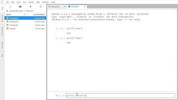 JupyterLab Code Console History