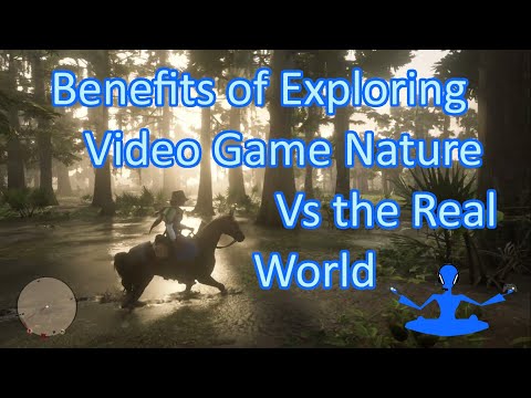 Benefits of exploring video game nature vs real world - video game essay - Red Dead Redemption 2