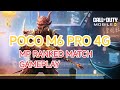 POCO M6 PRO 4G | MP RANKED MATCH SMOOTH GAMEPLAY