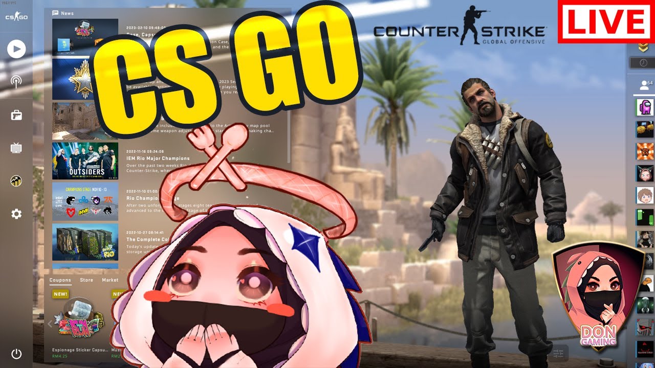 ! LIVE ! cs go - YouTube