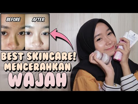 Berikut ini adalah cara memutihkan wajah dengan kombinasi skin care yang lengkap. Mention product: 1. 