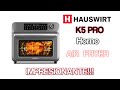 🔴 Pongo a prueba mi NUEVO HORNO AIR FRYER Hauswirt k5 Pro ¡IMPRESIONANTE!