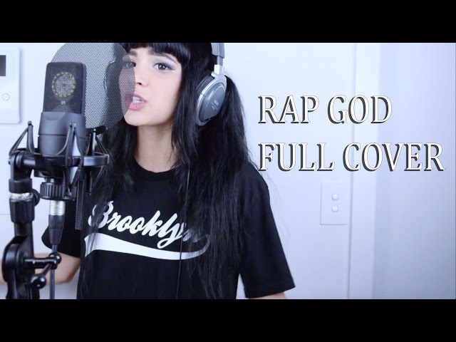 Eminem's Rap God (FULL COVER WITH FAST PART) class=