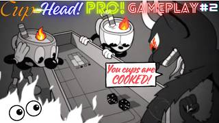 CUPHEAD PRO GAMEPLAY 🎮🔥( Inkwell Isle 2 - All Bosses + All Run and Gun Levels ) Walk-Through Part-2