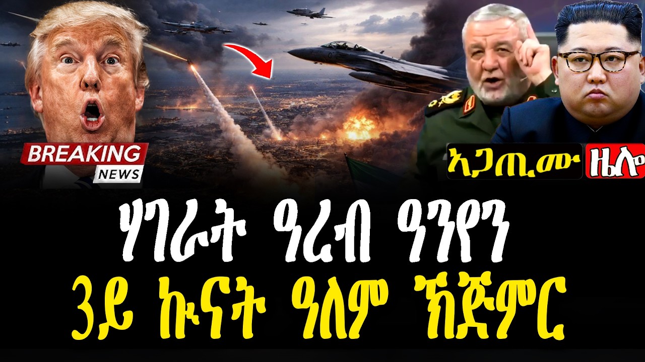 መሕዘኒ ፍጻመ 💔 ኣብ ዓረብ ሃገራት ዘጋጠመን ዘየተነገሩ ምሽጥራቱን ዓለም ምሉእ የሻቅል #zena_tigrigna ኲናት ኢራን | ኲናት እስራኤል