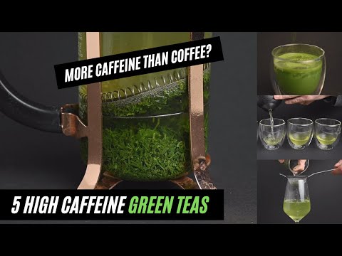 Which Teas are Highest in Caffeine? 5 High Caffeine Green Teas to Replace Coffee