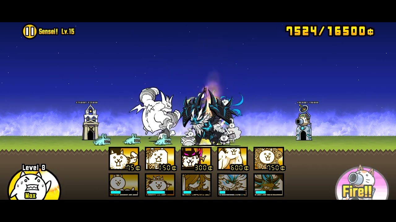 April Gauntlet II. Lv.15. The Battle Cats. YouTube