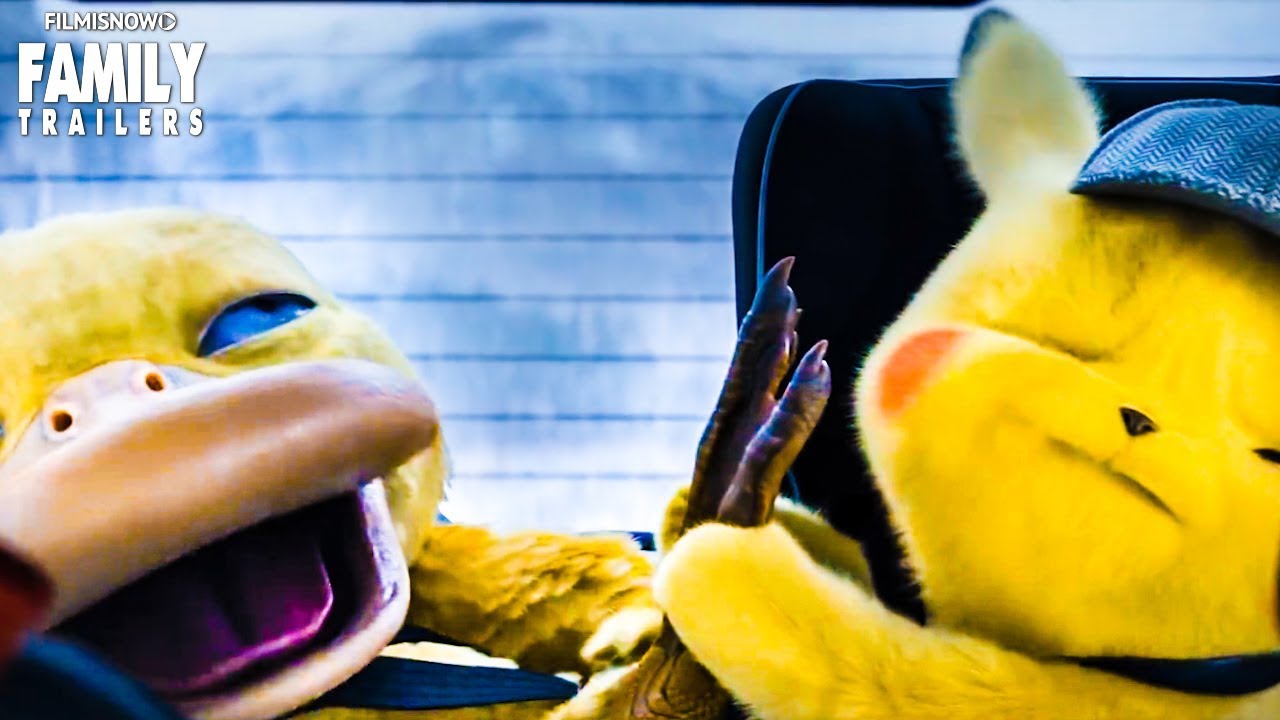 Pokémon Movie 2019 Detective Pikachu Gives Psyduck A Foot Rub In New Trailer