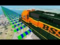 Air train speed bumps challenge  beamng drive