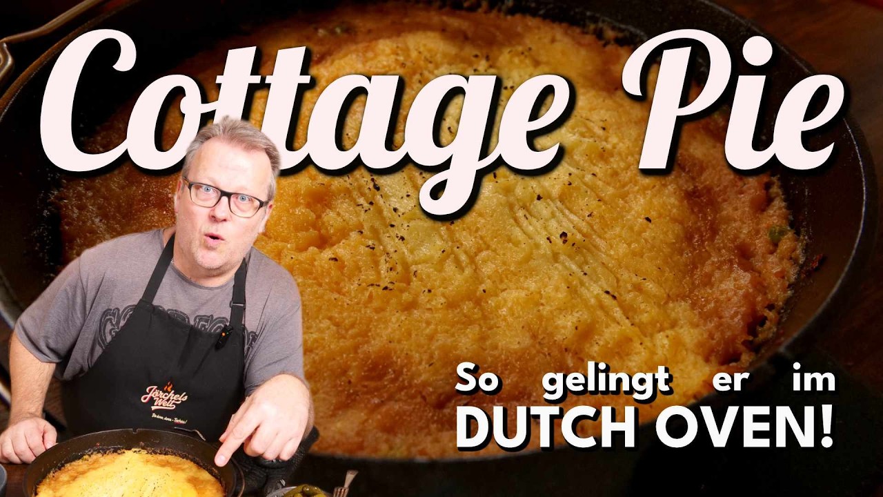 Rustikaler Cottage Pie mit Guinness-Kick – Das ultimative Soulfood aus dem Dutch Oven