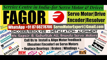 How to install Encoder Align Resolver Angle Adjust Servo Motor Drive data Parameters Elau UAE
