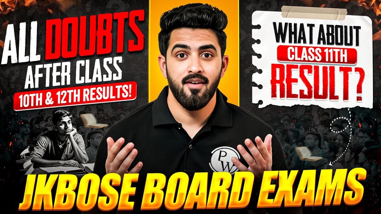 JKBOSE Class 11th Result Date? 😱 | All Doubts After Class 10th & 12th Results! | JKBOSE Result